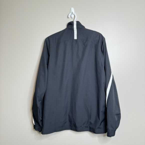 ❄️ Under Armour Men's Black/White Essential Woven Jacket - Picture 5 of 10